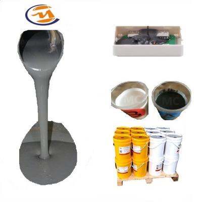 China Two Part 1 To 1 Dark Gray General Purpose Silicone Encapsulant 3700 Cps for sale