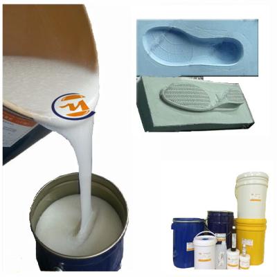 China Líquido fácil del silicón de la curación RTV2 de la condensación de Demould de goma para la única fabricación del molde del zapato en venta
