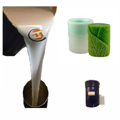 Chine Le caoutchouc de silicone liquide blanc de Tin Cure RTV2 pour la bougie/fabrication moules de savon/cire à vendre
