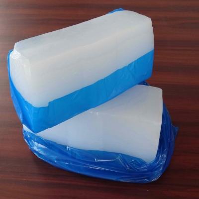 Chine Fumed Grade Solid HTV Silicone Rubber Transparent 40 Shore A à vendre