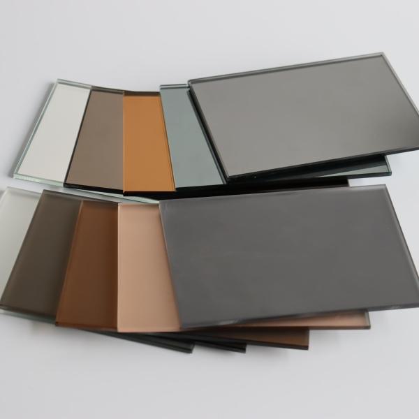 Quality Green Blue Colored Glass Mirror Sheets For Walls Mounted Thickness 1.2mm-8mm for sale