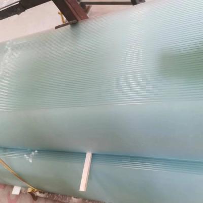 Китай 10 X 10 X 3/16 дюймов замороженный на заказ закаленный стеклянный панель душ на размер продается