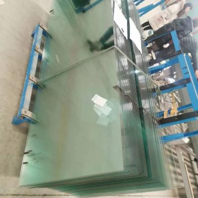 中国 10mm 12mm 15mm Tempered Glass Bubble-free Shower Wall Panels - Ultra Clear Glass 販売のため