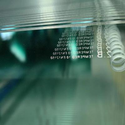 China painel de vidro de chuveiro temperado de espessura 10 mm e 8 mm à venda