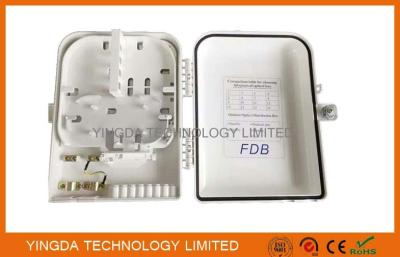 China Wall Mounting 16 Port Outdoor Fiber Optic Splitter Box 1x16 PLC Splitter for sale