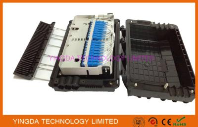 China 48 Cores Fusion Splice Fiber Optic Distribution Box 3 In 3 Out For Buffer Tube for sale