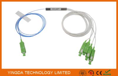 Китай Тип отрезки провода блока Splitter PLC 1*4 SC/APC Blockless 900um FTTH PON пассивные ODN LSZH 1Meter продается