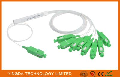 China GPON Mini Optical Fiber Splitter Planar Lightwave Circuit SC/UPC 1x32 PLC Splitter en venta