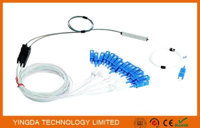 China 1x16 Fiber Optic PLC Splitter Planar Lightwave Circuit Splitter for sale