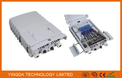 Chine Boîte de distribution blanche optique de fibre de Ftth de PC de noir de boîte de diviseur de la fibre IP65 à vendre