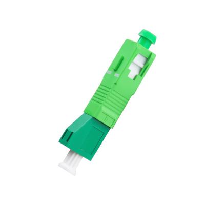 China FTTH Fiber Connector Adapter Hybird Singlemode SC/APC Male To LC/APC Female 9/125um for sale