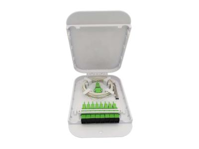 Chine FTTH Indoor Optic Terminal Box 8 Ports Cassette Module 1*8 Mini PLC Splitter Box à vendre