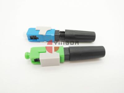 China Single mode 9/125um SC Field Installable Connector Fiber Optic FAST Connector for sale