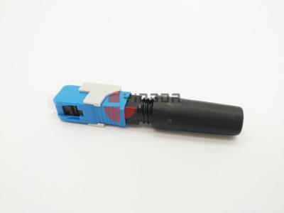 China SC Quick Optical Fiber Field Installable Connector No Need Epoxy SM TPU Repeat Use for sale