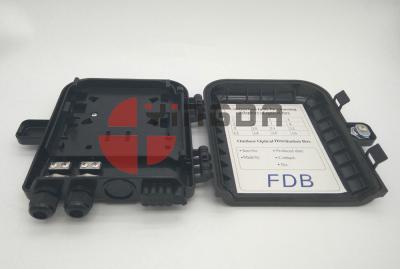 China Caja óptica del divisor de la fibra óptica del PLC de 1x8 LGX, caja al aire libre del divisor de los 2in 8out FTTH en venta