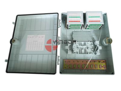 China 96 Fibers 2/32 Optical Splitter Termination Distribution Box Enclosure High Density for sale