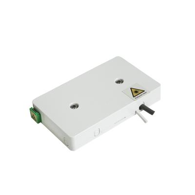 China RJ11 Module fiber Optic Termination  ftth Box SC Adapter Nap Cassette Faceplate Wall Mounted Outlet for sale