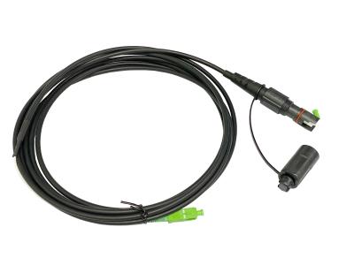 China Cabo de remendo 5.0mm da fibra ótica da estação base de FTTA terminados com os conectores do SC de Supertap à venda