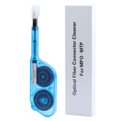 China 12 Fiber Tool Kits MPO MTP Cleaner One Click Optical Fiber Connector Cleaner 600 Times for sale