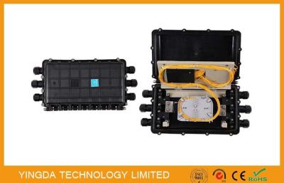 China PC 6 Ports  Fiber Cable Joint Box , Inline Splitter Fiber Optic Distribution Box for sale