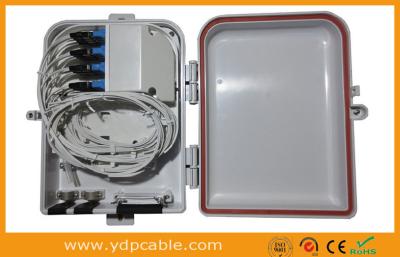 China Caja del divisor de la fibra óptica del doble capa para el divisor 1x16 LGX del PLC modular/caja de distribución de cable en venta