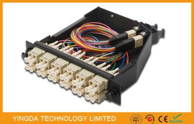 China MTP Cassette Module MPO -12 LC Duplex Hydra Cable, MTP to 12 x LC Duplex Module for sale