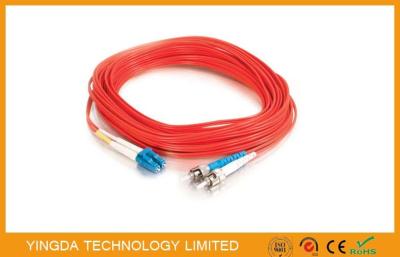 China ST / PC - LC / UPC Patch Cord Multimode Fiber MM 50 (125) 3M 3mm LSZH for sale