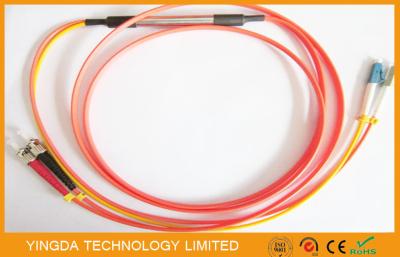 China Modo que condiciona el cable a dos caras del remiendo de la fibra óptica (50/125 um) - LC (equipe) a FC (planta) en venta
