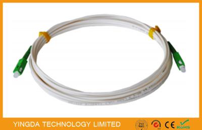 China SC del cordón de remiendo de FTTH (cable de descenso)/APC - puente a una cara del SC/de APC SM LSZH el 1M interior en venta