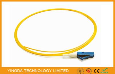 China Polonês de fibra óptica do branco 1.5M UPC da trança 900um da manutenção programada LSZH do LC, tranças da fibra do único modo à venda