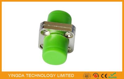 China Metal + adaptador plástico de la fibra óptica del cuadrado de FC para la red de la telecomunicación/CATV en venta