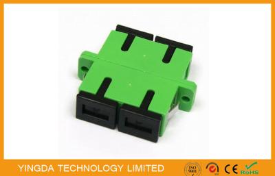 China ABS LC UPC SM SX LC / PC Fiber Optic Adaptor  Simplex Single Mode Coupler for sale