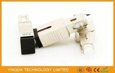 China Tipo hembra-varón SC/PC del SC del atenuador fijo de la fibra a la red doméstica en venta