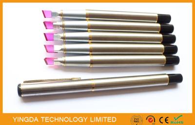 China Tragbares flaches Blatt-karminroter Faser-Ausschnitt-Stift, Minifaser-Tool-Kit-Trennmesser zu verkaufen