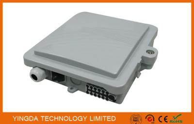 China 12 Core Plastic Optical Terminal Box, 12 Port Optical Fiber Termination box for sale