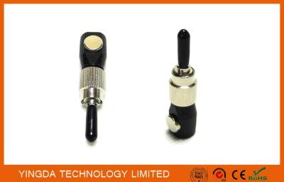 China Diameter 30mm Simplex Bare Fiber Adapter 123 - 127 um , Optic FC / PC Coupler for sale