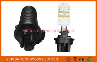 China 144Cores Fiber Optic Splice Closure , PP Aerial Fiber Optic Splice Box 6 Pcs for sale