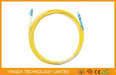 China Lx.5 - LC Fiber Optic Patch Cord Cable Simplex Single Mode 2.0mm High RL , Low IL for sale