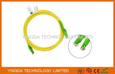 China HUBER + SUHNER E2000 / APC SC Fiber Optic Patch Cable 3 Meters / Fiber Optic Jumpers for sale
