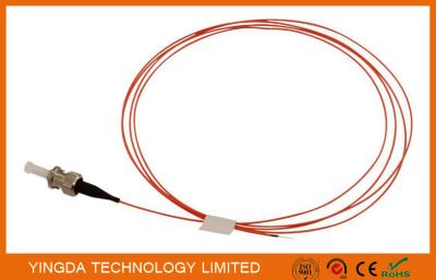 China El ST milímetro 50/125 um coletas 2 mide 900um OM2 anaranjado, ST milímetro SX del cordón de remiendo de la fibra óptica en venta