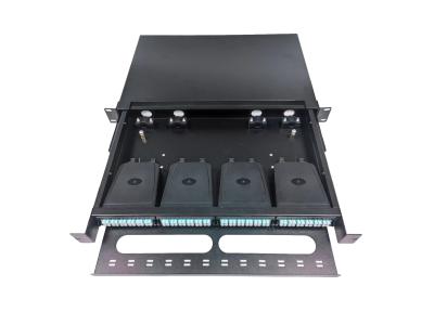 China 96 Fibers MPO MTP Fiber Patch Panel Enclosure For Data Center High Density Network for sale
