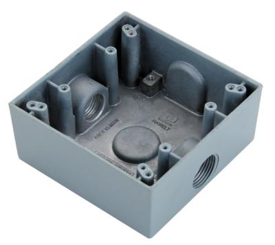 China Square Watertight / Waterproof Electrical Box 1/2