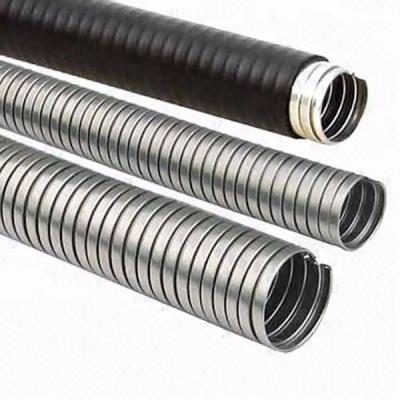 China High Temp Flexible Metal Pipe , Heat Resistant Flexible Conduit For Outdoor Wiring  for sale