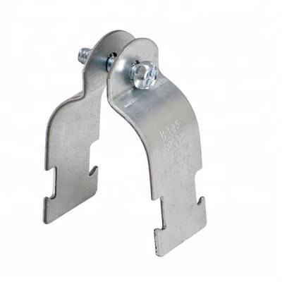China UL Standard EMT Conduit Fittings Metal Conduit Clamps 1.5mm Thickness for sale