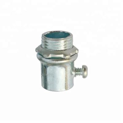 China Oiltight 3 4 EMT Fittings , Rigid Galvanized Steel Conduit Fittings Waterproof for sale