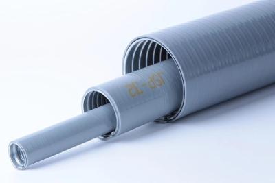 China Poeira revestida lisa do PVC da canalização elétrica flexível apertada líquida de 2 polegadas resistente à venda