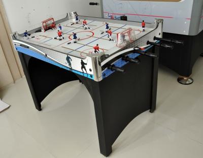 China Color Graphics Rod Hockey Table MDF Stick Hockey Table With PVC Handle for sale