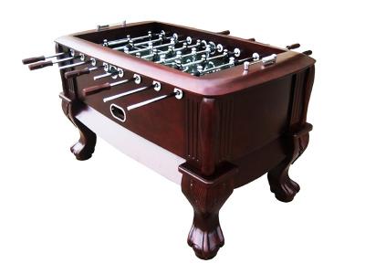 China Classic Sport Foosball Table , Standard Foosball Table With Solid Wood Claw Leg for sale