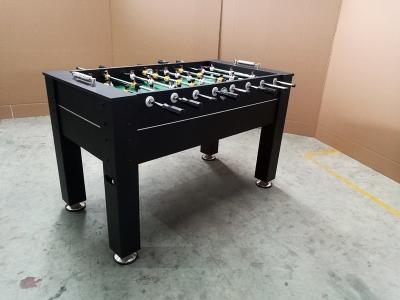 China Easy Assemble Standard Foosball Table , MDF Soccer Game Table With Leg Ball Return for sale