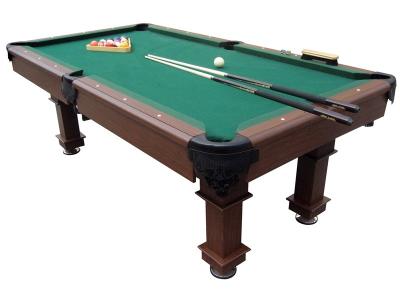 China Fashionable 7.5FT Billiards Game Table Contemporary Pool Tables MDF With PVC Lamination for sale